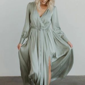 Jenna Maxi Dress- Sage